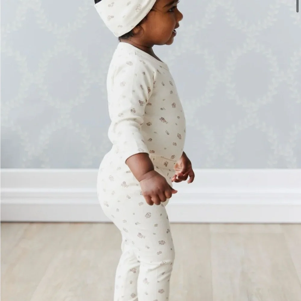 NWT Jamie Kay Organic Cotton Everyday Leggings Irina Tofu - Picture 1 of 2